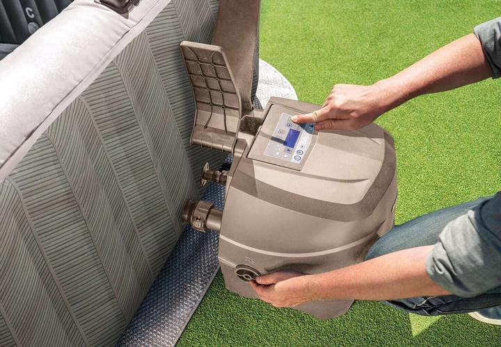 Produktbild Intex PURESPA CHEVRON DELUXE SET - Abmessungen: 1.75m x1.75m x71cm