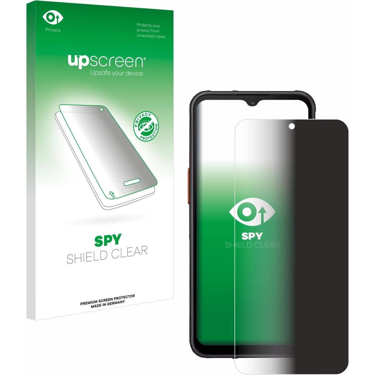 upscreen Spy Shield Blickschutzfolie (1 Stück, Samsung Galaxy Xcover 7), Smartphone Schutzfolie, Blau