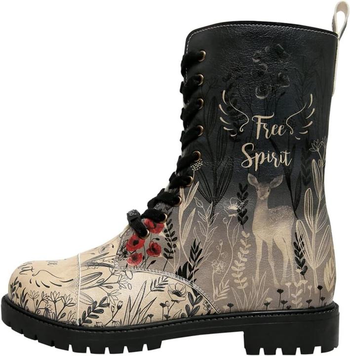Actual product image Dogo Vegan Leather Zip Boots (36)