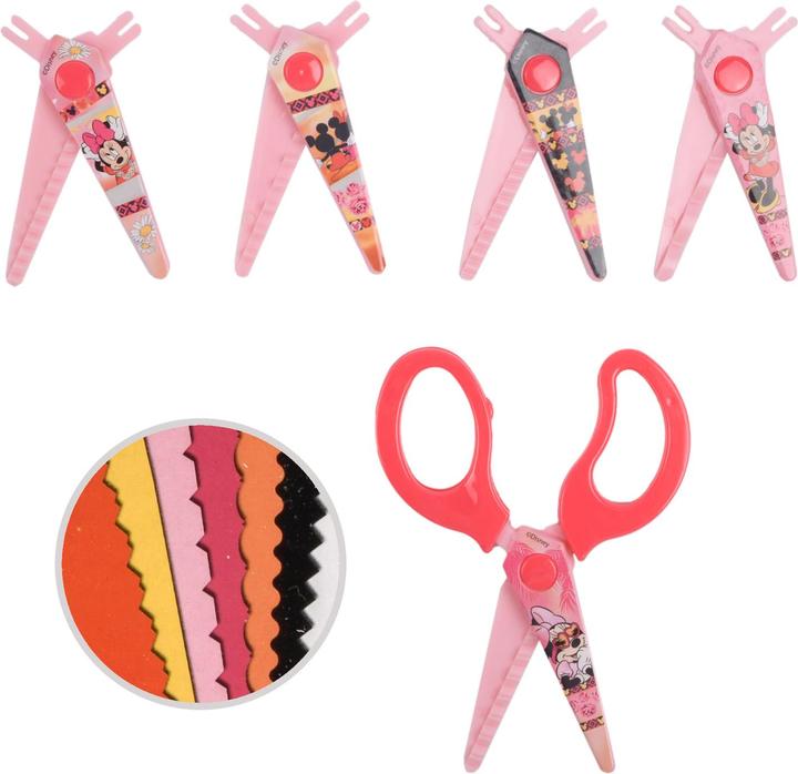 Produktbild Canenco Minnie Mouse Zackenschere mit 5 Zackenklingen (312 cm)