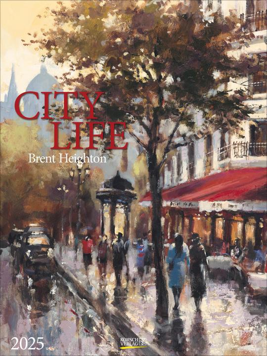 Actual product image City Life 2025 (48 x 64 cm)