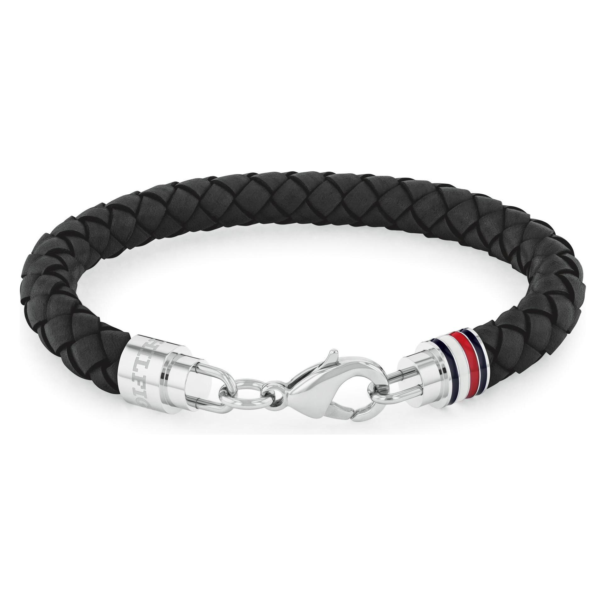 Tommy Hilfiger, Armschmuck, Iconic Braided Leather Armband, (19 cm, Leder)