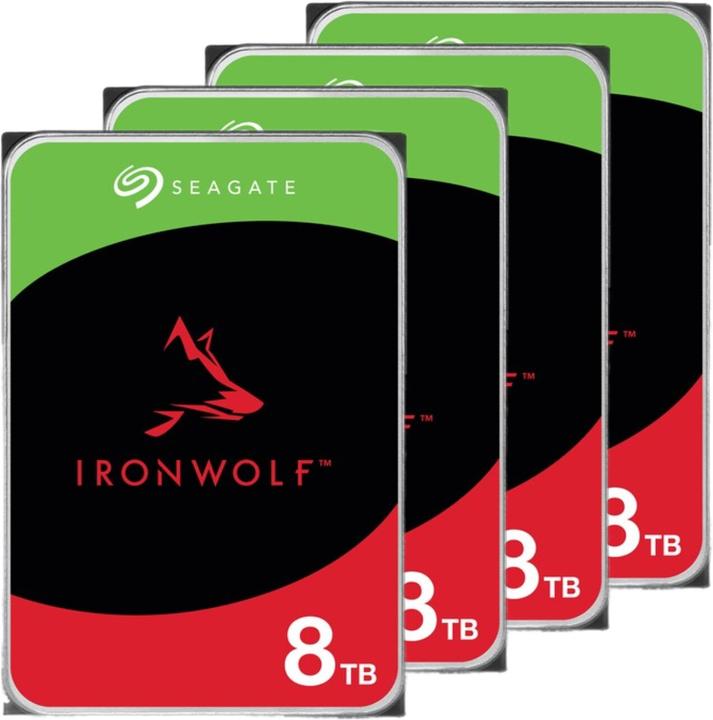 Produktbild Seagate 4 x 8TB IronWolf