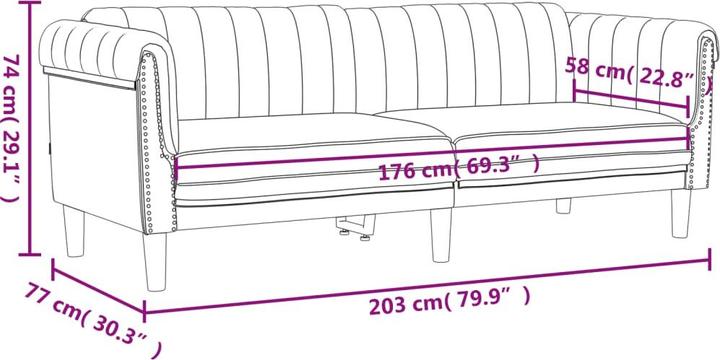 Image du produit vidaXL Sofagarnitur (2 places, 3 places)