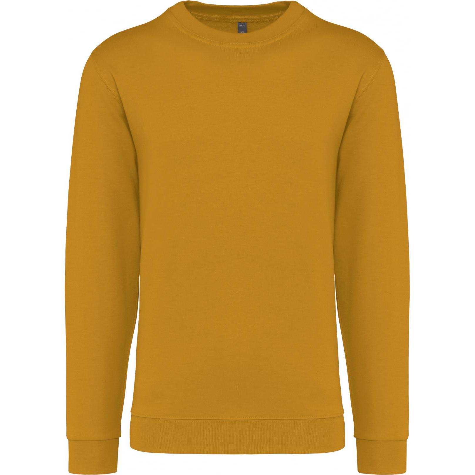 Kariban, Pullover, Sweatshirt mit Rundhalsausschnitt, Braun, (4XL)