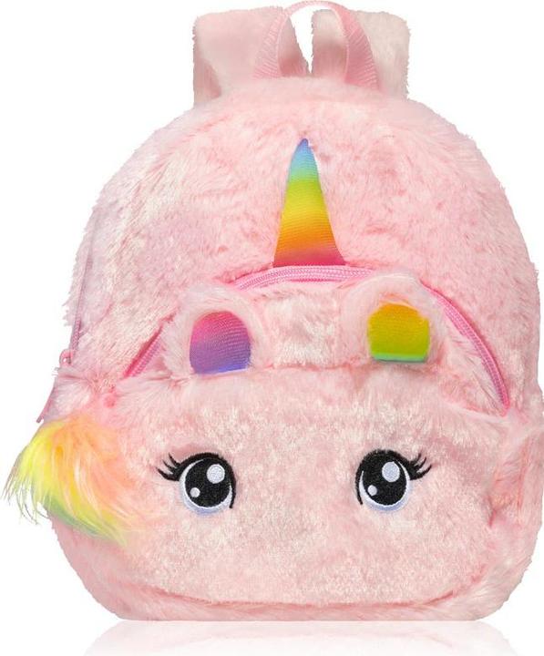 Produktbild BrushArt Flauschiger Einhorn-Rucksack