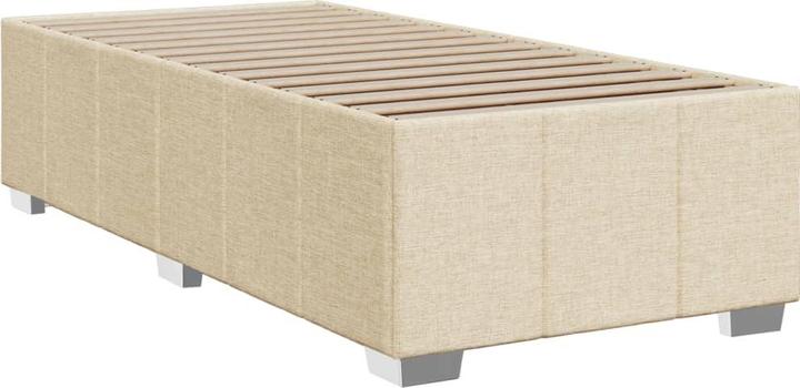 Produktbild vidaXL Bo x springbett mit Matratze 200 x 200 cm Stoff (200 x 200 cm)