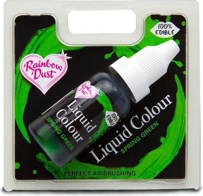 Produktbild Rainbowdust Airbrush-Farbe Hellgrün (16 ml)
