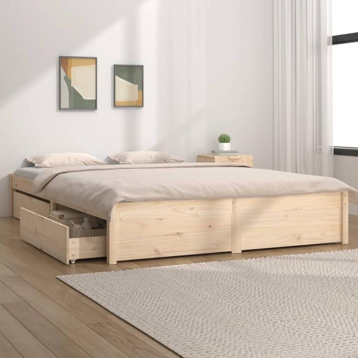 Actual product image vidaXL Bettrahmen (140 x 200 cm)