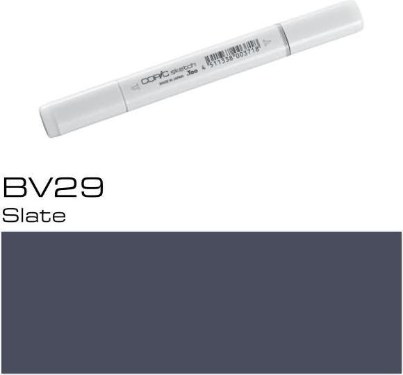 Image du produit Copic Sketch type BV - 29 (BV29 - Ardoise, 1 x)