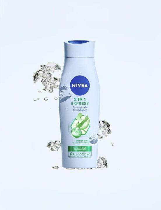 Actual product image NIVEA 2in1 Express (Liquid shampoo, 250 ml)