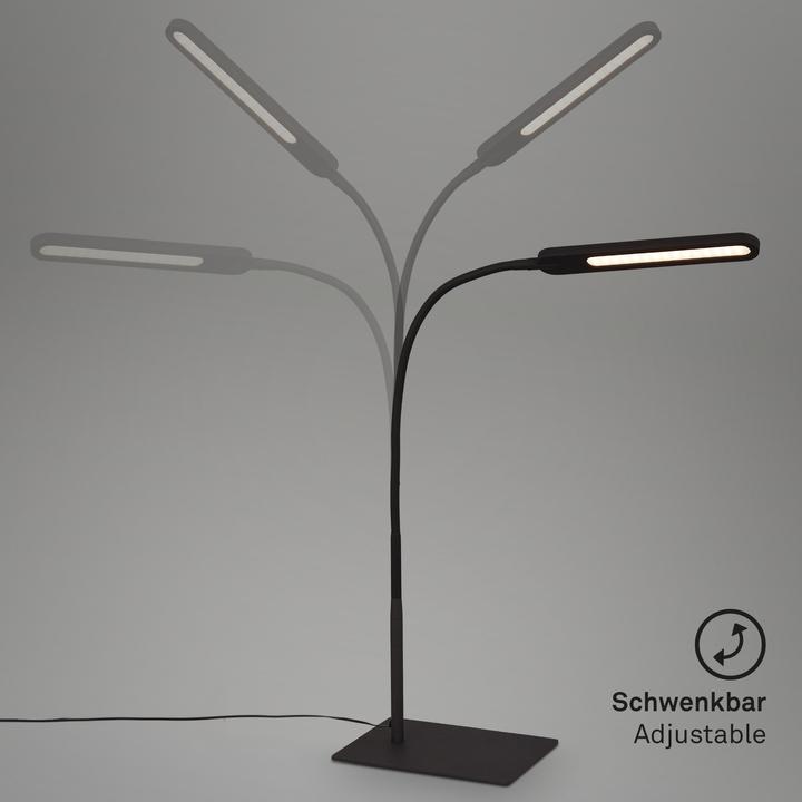 Produktbild Briloner CCT LED Tischleuchte, schwarz, LED/8W (600 lm)