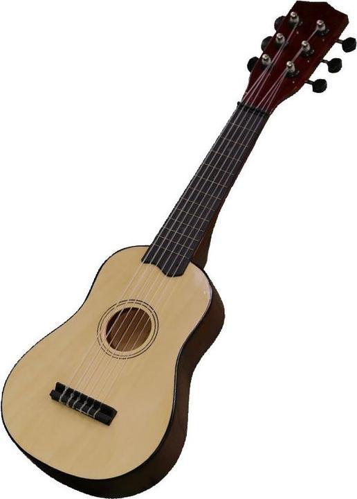 Image du produit 701201P Guitare 55 cm avec médiator, Guitare pour enfants en bois, Instrument de musique