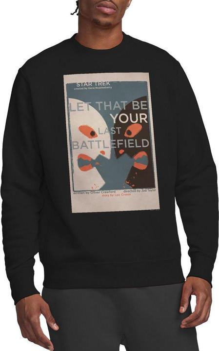 Actual product image Unisex Adult The Original Series Episode 70 Sweatshirt (M)
