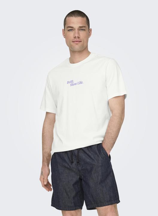Image du produit Only & Sons Onskye Reg Photo Ss Tee (L)