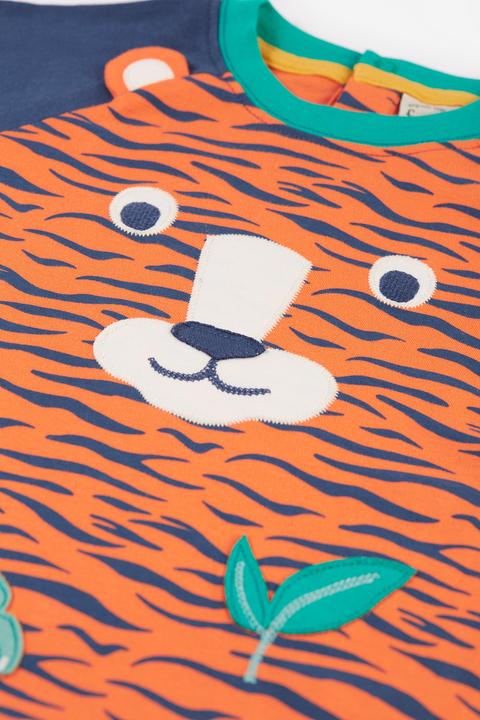 Immagine prodotto Frugi Camicia tigre per bambini (74, 80)