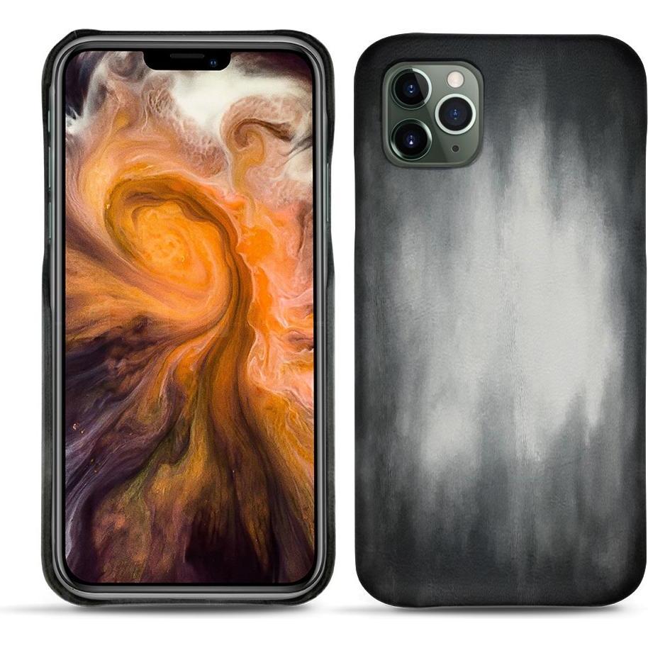 Noreve Lederschutzhülle (Apple iPhone 11 Pro Max), Smartphone Hülle, Grau