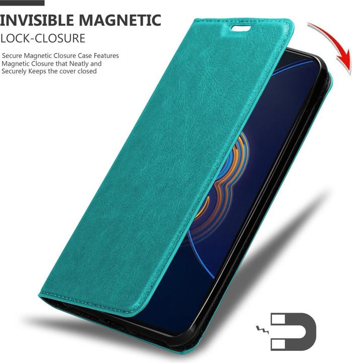 Produktbild Cadorabo Book Invis. Magnet Hülle (Asus Zenfone 8 Flip)