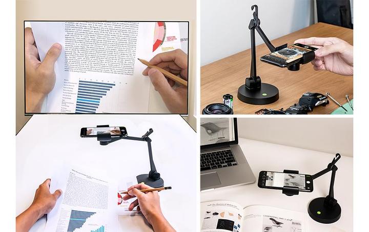 Produktbild Ipevo Uplift Handyhalter für visuelle Kommunikation und Präsentationen