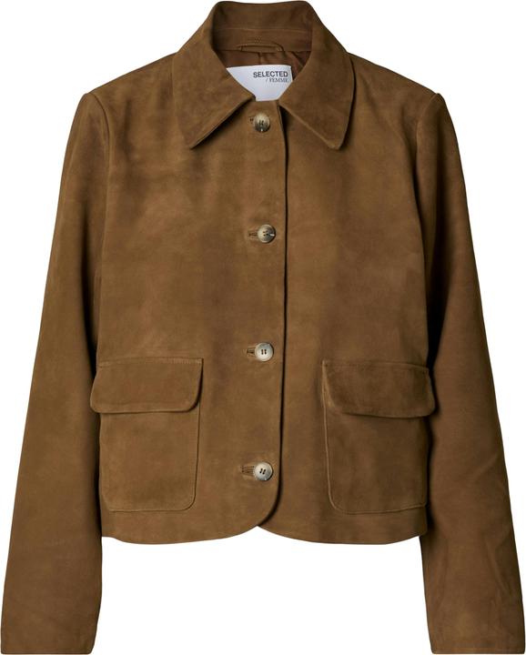 Selected 100% Wildleder Jacke (36)