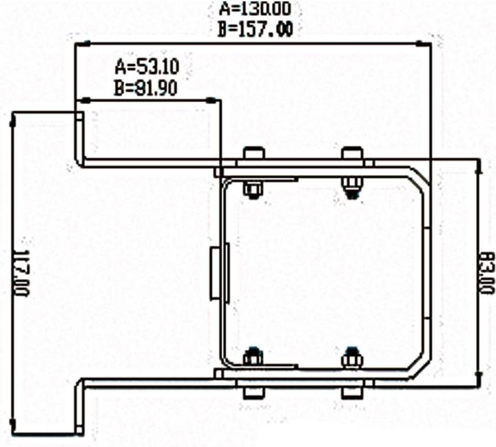 Actual product image Hacker Motor mount aluminum A60 and similar
