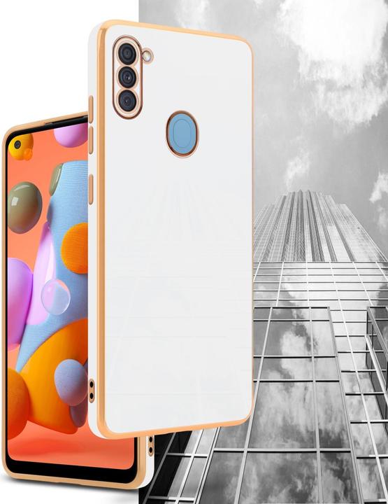 Produktbild Cadorabo Hülle für Samsung Galaxy A11 / M11 im TPU mit Kameraschutz LM130 Style (Samsung Galaxy A11, Samsung Galaxy M11)