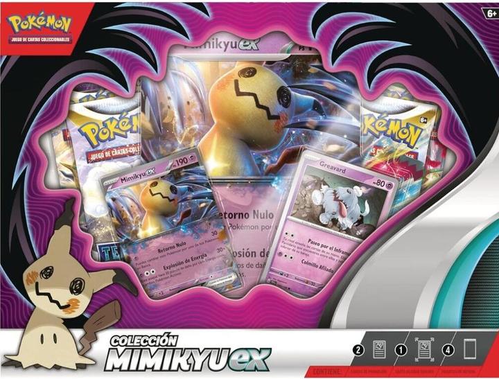 Productafbeelding Bandai Spaans Pokemon Mimikyu Ex verzamelkaartspel blisterverpakking (Spaans, Booster Pack)