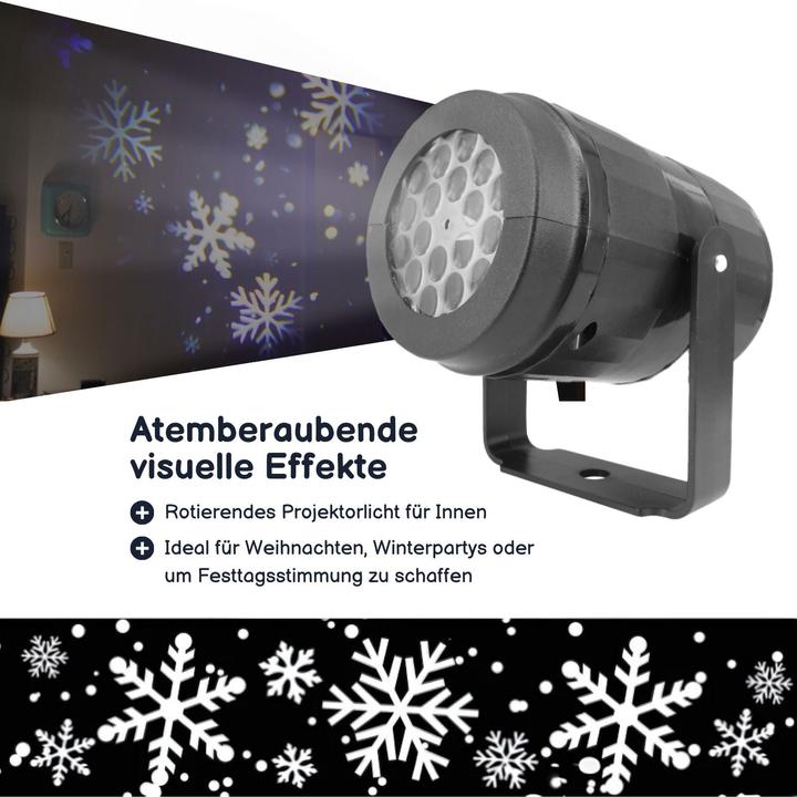 Image du produit Hermex Projecteur de flocons de neige d'intérieur