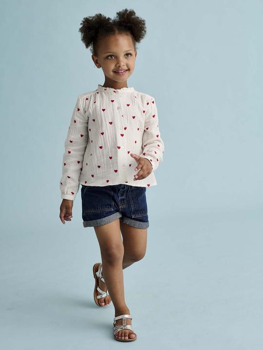 Actual product image Vertbaudet Mädchen Jeansshorts BASIC (98)
