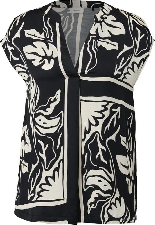 Image du produit s.Oliver Bluse Satinbluse ohne Ärmel (34)