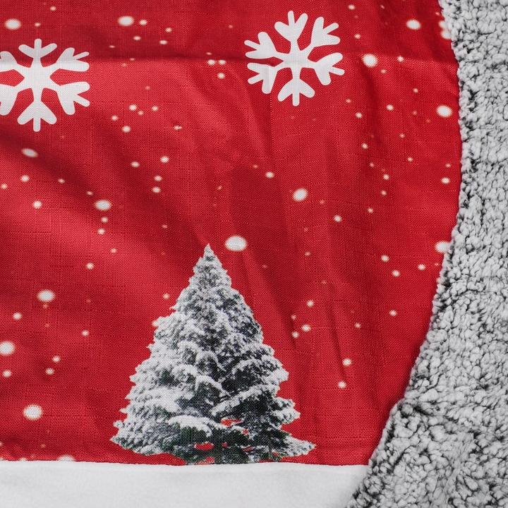 Image du produit Hermex Christbaumdecke Weihnachtsbaum-Teppich Tannenbaum-Rock Baumunterlage