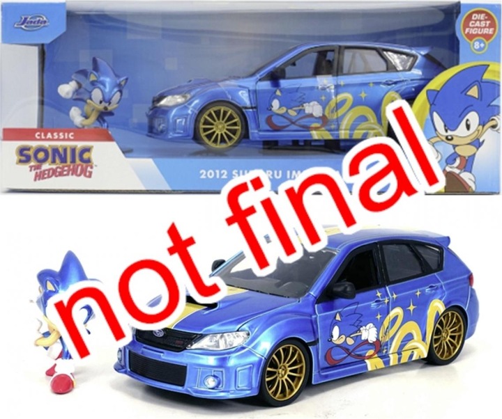 Immagine prodotto Jada Sonic 2012 Subaru Impreza WRX STI 1:24