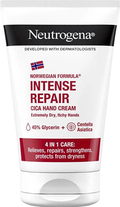 Actual product image Neutrogena Norwegian Formula Intense Repair Cica Hand Cream For Soothing Very Dry And Itchy Skin (50 ml)
