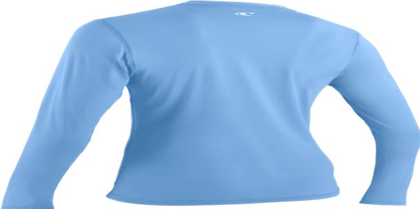 Image du produit O'Neill Wms Basic Skins L/S Sun Shirt- AZURINE- Wms (M)