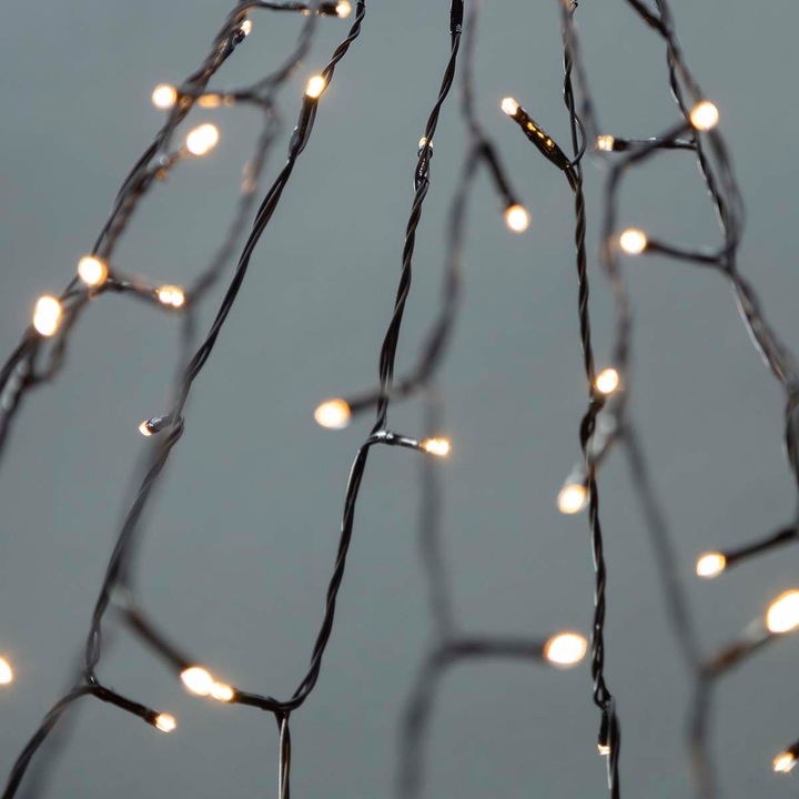 Image du produit Nedis SmartLife LED décoratives | Wi-Fi | Blanc chaud | 200 LED | 5 x 4 m | Android™ / IOS