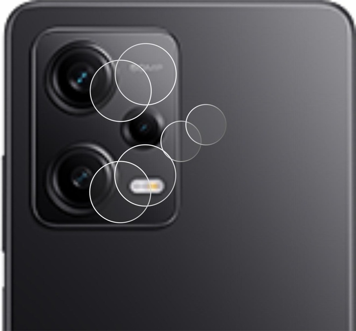 Actual product image ScreenLeaf Protective film sustainable screen protector screen protector film clear transparent (2 Piece, Xiaomi Redmi Note 12 Pro 5G)