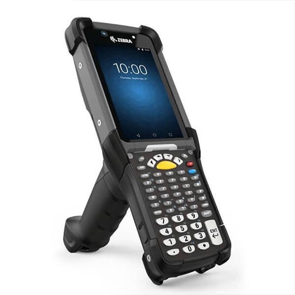 Zebra MC9300, 2D, ER, SE4850, BT, WLAN, NFC, Kamera, Gun, IP65/67, IST, 53-Key alpha-num., Android, Barcode-Scanner