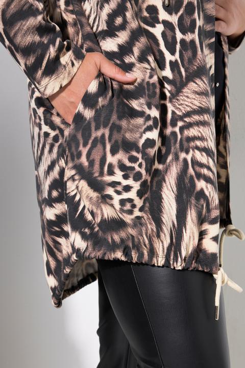 Produktbild Angel of Style Sweatjacke, offene Form, Leo, Kapuze (54)