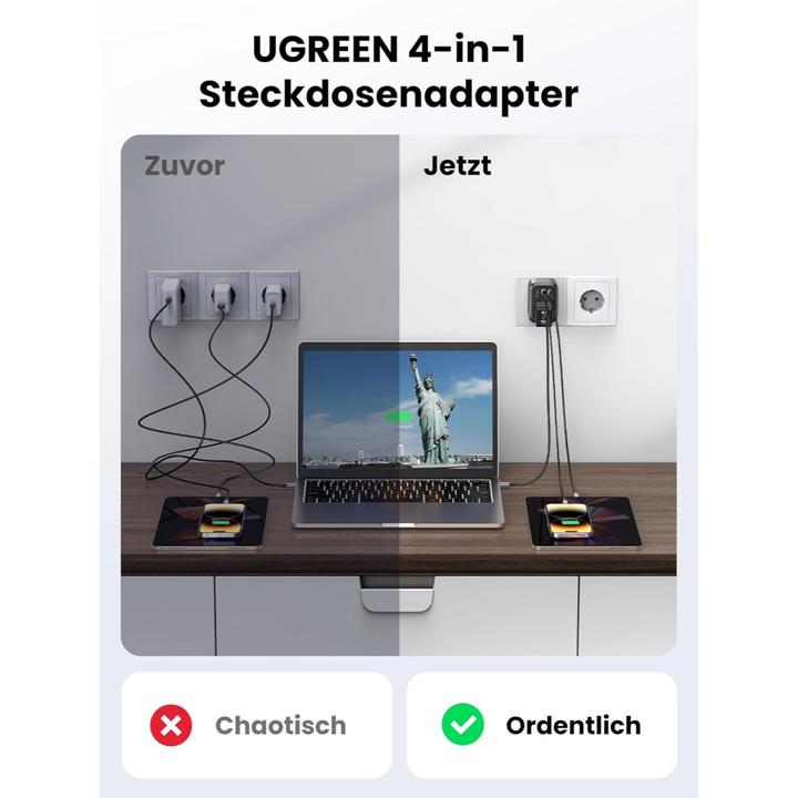Productafbeelding Ugreen Przed?u?acz EU 90613, 30W (30 W)