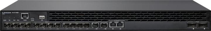 Actual product image Lancom Systems XS-5116QF Switch 12x SFP+ / 2x Combo-SFP+ / 2x QSFP+ (16 ports)