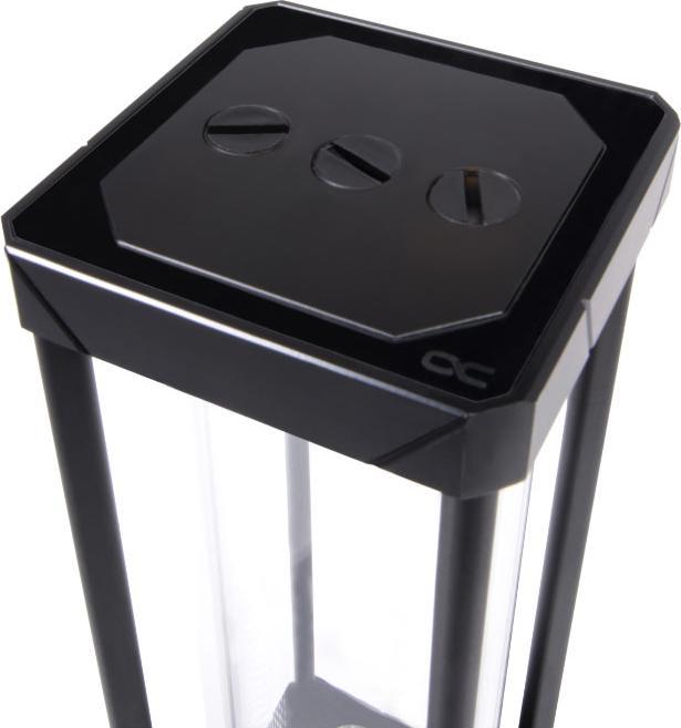 Produktbild Alphacool Eisbecher Aurora D5 Acetal/Glas - 250mm inkl. VPP Apex D5