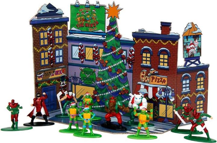 Productafbeelding Jada Teenage Mutant Ninja Turtles Diecast Minifiguren Adventskalender Vakantie 2024