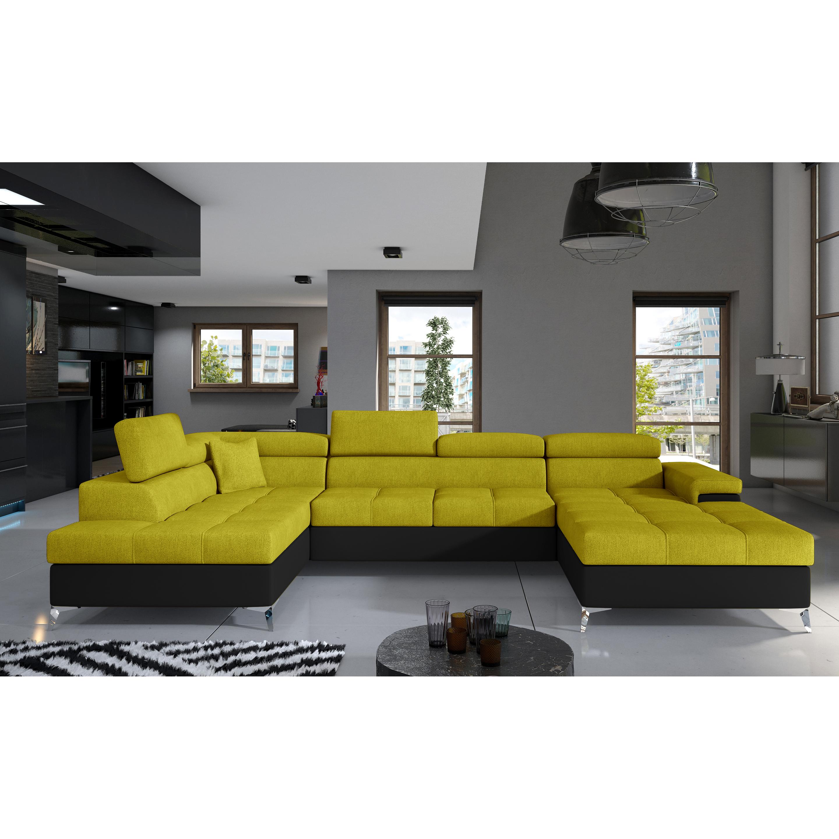 ELTAP, Sofa, Eduardo (Wohnlandschaft, 5-Sitzer, Bettsofa)