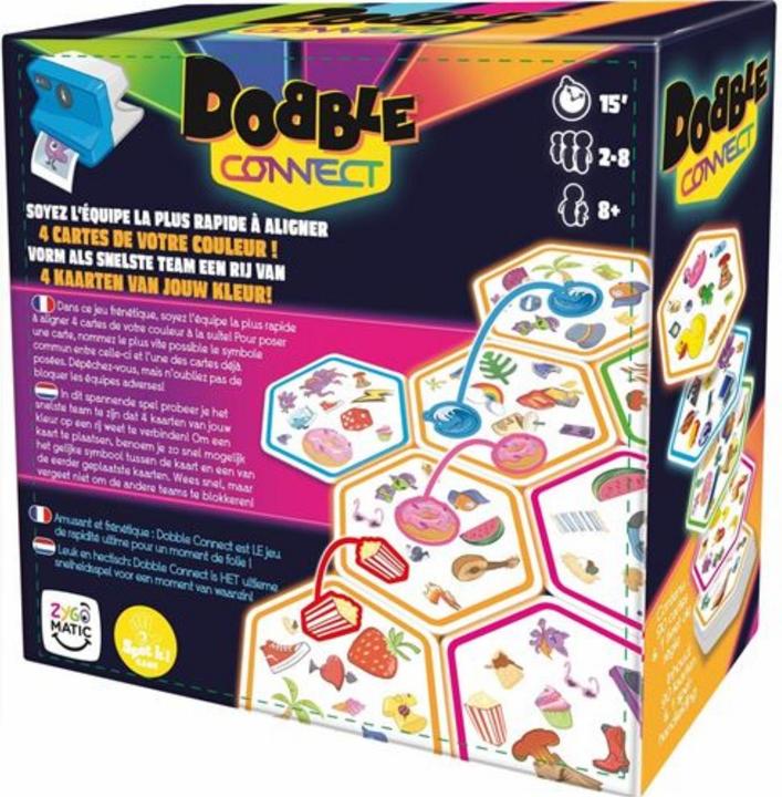 Produktbild Asmodée Dobble Connect Kartenspiel (Französisch, Niederländisch)