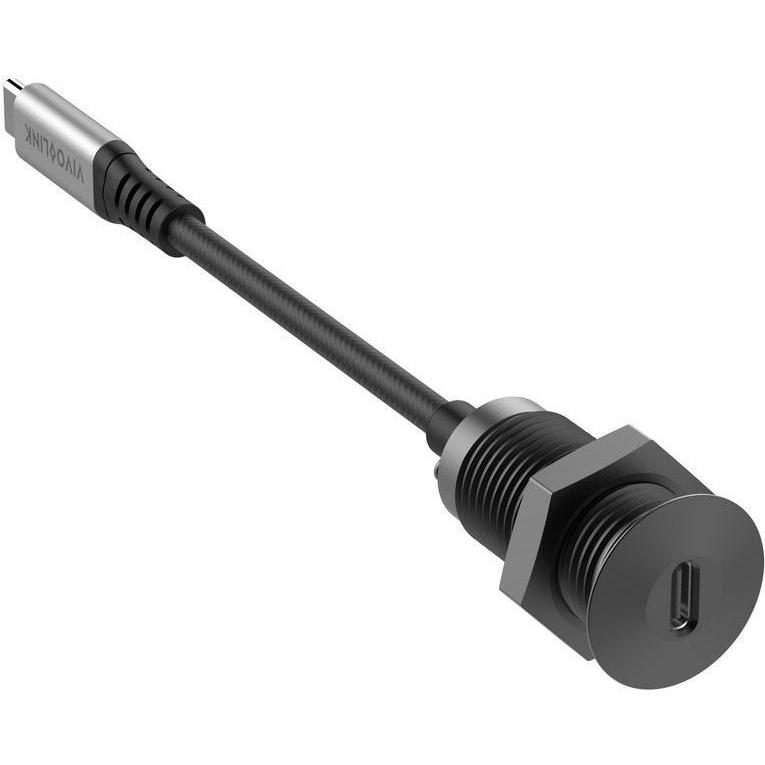 Thumbnail - Vivolink USB-C Desk socket with 0,3m (0.30 m, USB 3.2 Gen 2), USB Kabel