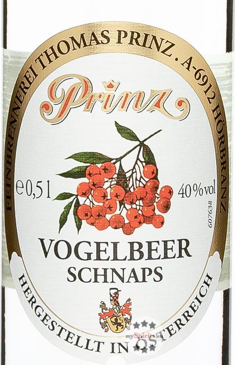 Produktbild Prinz Vogelbeer-Schnaps 0,5 L (1 x 50 cl)