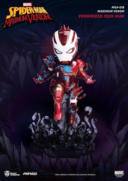 Actual product image Beast Kingdom Marvel Comics - Mini Egg Attack: Venomized Iron Man