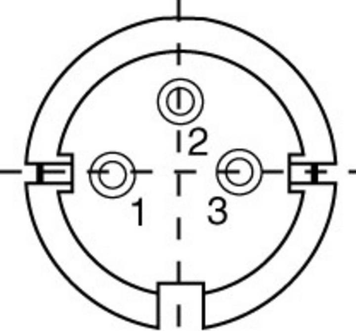 Actual product image Schubiger Miniature round plug series