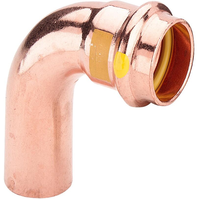 Thumbnail - Viega, Rohrverbindungstechnik, Profipress copper arc 22mm G 90 ° 345556 (Pressverbindung)