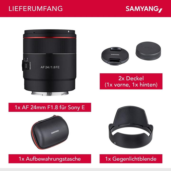 Actual product image Samyang AF 24 f/1.8 FE, Sony E (Sony E, full size)